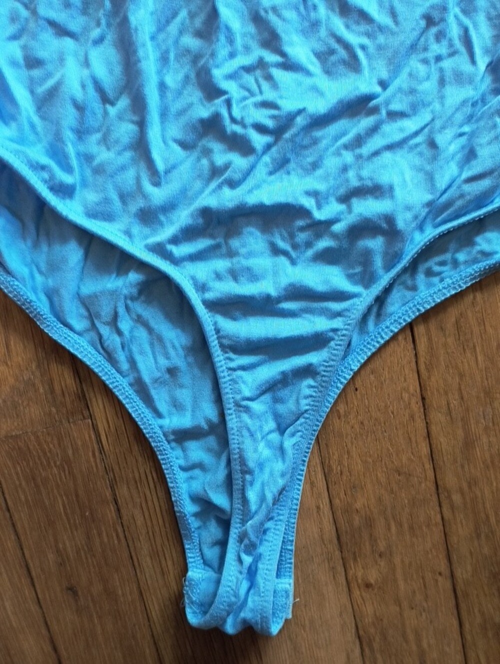Rue21 Light Blue Lace-Trim  One-Piece Bodysuit - Picture 7 of 10